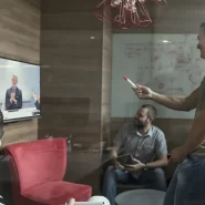 Videoconfere╠encia na nuvem blo