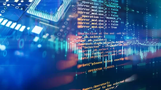 Processador ao lado do desenvolvimento de código