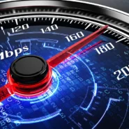 Velocímetro indicando uma velocidade acima de 160 quilômetros