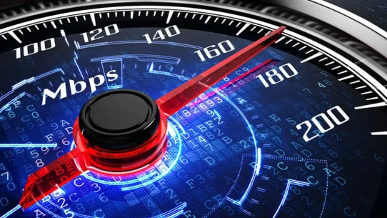 Velocímetro indicando uma velocidade acima de 160 quilômetros