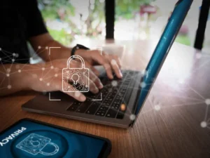Interação com teclado através do notebook