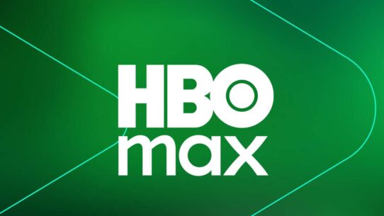 Logotipo da HBO Max em fundo verde